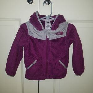 North Face purple fleece size 24 Mo